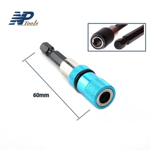 Naipu 3pcs Quick Release <strong>Holder</strong> 1/4&quot; Hex Shank Electric <strong>Screwdriver</strong> <strong>Bits</strong> Adapter 60mm/100mm/150mm - Product Image 2