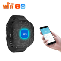 Nouveau bracelet intelligent WiFi Tuya avec bouton SOS d'urgence PST-CF103W