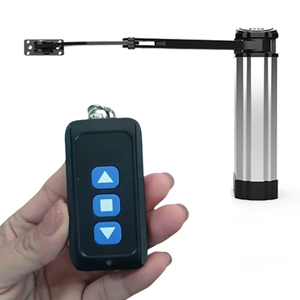 Moteur de portail battant intelligent et sécurisé de 150 kg avec capteur de maison connectée et télécommande pour fermeture automatique - Product Image 6