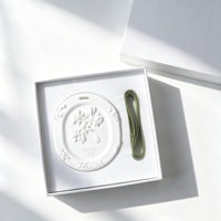 Diffuseur d'huiles essentielles en céramique FinRu, pierre aromatique suspendue pour voiture, aromathérapie, parfum pour la maison et la garde-robe