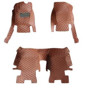 Ensemble complet de tapis de sol de voiture en cuir artificiel de 2 mm d'épaisseur pour <span class=keywords><strong>Fiat</strong></span> <span class=keywords><strong>500</strong></span>/ Octavia 2/ 208/ pour <span class=keywords><strong>2008</strong></span>/VW Passat - Product Image 1