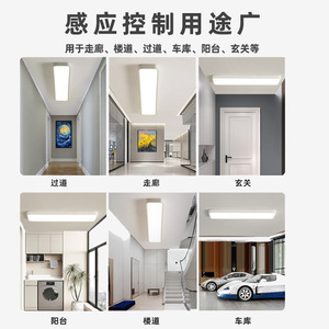 ไฟ LED เพดานสำหรับโถงทางเข้า 10-15 ตร.ม. ควบคุมด้วยเซ็นเซอร์ ติดตั้งแบบสายไฟ ให้แสงสว่างภายในอาคารสุดสว่าง - Product Image 5