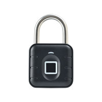 Tuya Locks Usine de cadenas à empreintes digitales intelligent Serrure à bagages étanche IP67 de haute qualité