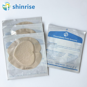 Heetverkopende steriele, zelfklevende, medische siliconen <span class=keywords><strong>polyurethaanschuim</strong></span> wondverbanden, merk Shinrise - Product Image 4