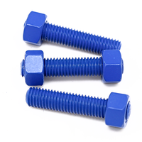 Écrous Boulons 2H B7m 2Hm Écrou Ptfe Enduit Résistance À La Traction Astm A193 B7 Goujon Boulon