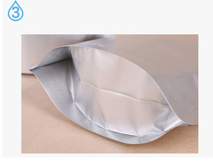 100มล. 250มล. 500มล. 1000มล. Bolsa de canalon de bebida de aluminio Que SE puede <span class=keywords><strong>Volver</strong></span> A cerrar personizada Para acondic - Product Image 4