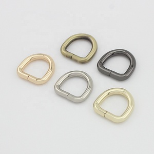 Anneaux en D métalliques réglables Nolvo World 15*15 mm 5/8 po - 6 couleurs disponibles, <span class=keywords><strong>logo</strong></span> personnalisable pour articles en cuir et accessoires de fabrication de sacs - Product Image 6