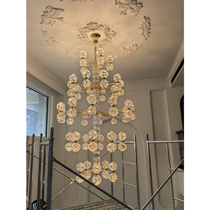 Lustres Pendentes de Luxo em Cristal/Vidro para Sala de Jantar e Sala de Estar - Product Image 5