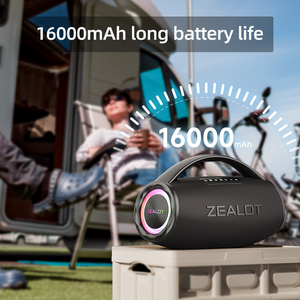 Chất Lượng Cao Zealot S97 80W Di Động <span class=keywords><strong>Loud</strong></span> Ngoài Trời Hoạt Động Loa Với Âm Bass Cho Điện Thoại Di Động Sử Dụng Điện Thoại - Product Image 3