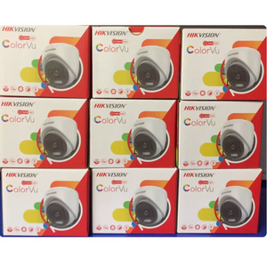 Caméra dôme analogique Hikvision, objectif 2,8 mm, vision nocturne couleur, audio, DS-CE70DF0T-LPFS - Product Image 2