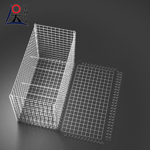Cage en <span class=keywords><strong>gabion</strong></span> soudée galvanisée 2x1x1, boîte en treillis métallique pour pierres, mur de soutènement, <span class=keywords><strong>banc</strong></span> en <span class=keywords><strong>gabion</strong></span> - Product Image 6