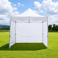 Carpa de Exhibición de Aluminio, Resistente al Fuego, de Oxford, para Regalos Promocionales, Plegable, Portátil, con Protección Solar