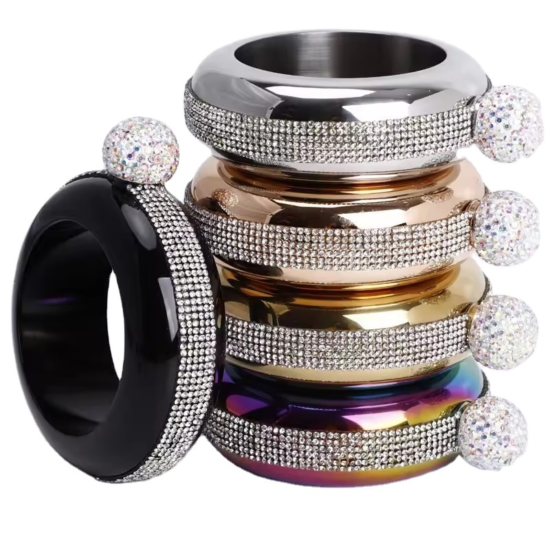 Stainless Steel Bracelet Hip Flask - 3.5 Oz Capacity, Hidden Drink Flask, Gift For Parties & Travel - View #12