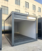 Conteneur préfabriqué durable pour garage et maison, 20 pieds, 40 pieds, vente en gros OEM ODM