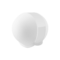Pour Insta360 X5 PULUZ Étui de plongée invisible Protection d'objectif en silicone Étanche Anti-poussière Capuchon de protection d'objectif (Noir)