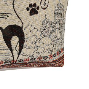 Sac fourre-tout en coton personnalisé avec impression de monuments italiens sac à provisions durable sac souvenir de <span class=keywords><strong>Rome</strong></span> personnalisé pour les cadeaux de voyage - Product Image 4