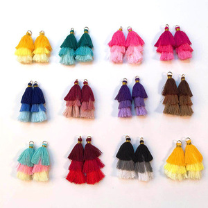 3 Layers Design Mini Silky <strong>Tassels</strong> Colorful Small <strong>Tassels</strong> <strong>for</strong> Diy Bracelet Necklace <strong>Key</strong> Chain Making Supplies - Product Image 3