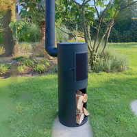 Nouvelle Conception Vente en Gros Cheminée Extérieure Facile à Nettoyer pour Patio et Camping