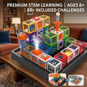 Kit électronique STEM Labyrinthe de circuits 3D, jeu de logique à 60 niveaux avec boule flottante à LED, jouet scientifique pour enfants de 8 à 14 ans - Product Image 2