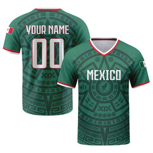 Maillot <span class=keywords><strong>de</strong></span> football personnalisé en polyester 2026 – Maillots nationaux <span class=keywords><strong>de</strong></span> football à séchage rapide et respirants – Argentine, Brésil, Mexique, États-Unis - Product Image 5