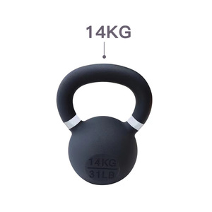 1-20KG di polvere colorata cappotto Kettlebell pesi per donne e uomini | Rivestimento in polvere per la durevolezza, ponderato in chilogrammi - Product Image 5