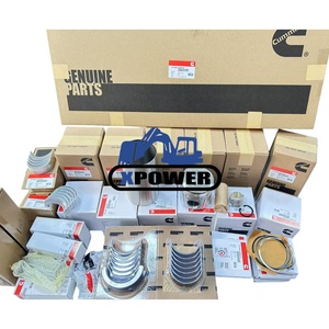 Nouveau kit de réparation moteur XPower 6BT5.9 avec chemises et joints pour pelle sur chenilles, garantie 6 mois, origine CN/GUA - Product Image 2