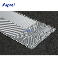 Plaque B134S B158L B158S B205L B205S pour échangeur de chaleur à plaques APV, pièces de rechange en acier biphasé Hastelloy pour la pasteurisation du lait