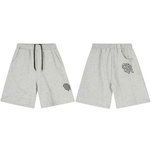 กางเกงขาสั้นปักลายโลโก้สุดเทรนดี้ กางเกงลำลองทรงหลวมห้าส่วนสำหรับผู้ชายและผู้หญิงสไตล์ไฮสตรีท กางเกงขาสั้นเมอร์ตรา - Product Image 2