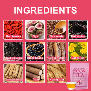 Sachets de Thé Parfumé OEM/ODM pour Soulager les Symptômes du SOPK et Équilibrer les <span class=keywords><strong>Hormones</strong></span> Menstruelles chez la Femme - Product Image 2