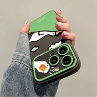 Nouvelle coque de protection pour téléphone en TPU avec motif de canard de dessin animé pour iPhone XS XR XSMAX 11 12 13 14 15 16 Plus Pro Promax 16e