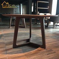 Table de table nordique en bois, meuble de restaurant, design moderne, 2 places