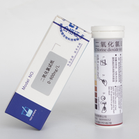 Fournitures chinoises Test de dioxyde de chlore pour papier de test de dioxyde de chlore avec bandelettes de test de chlorure de meilleure qualité et de prix