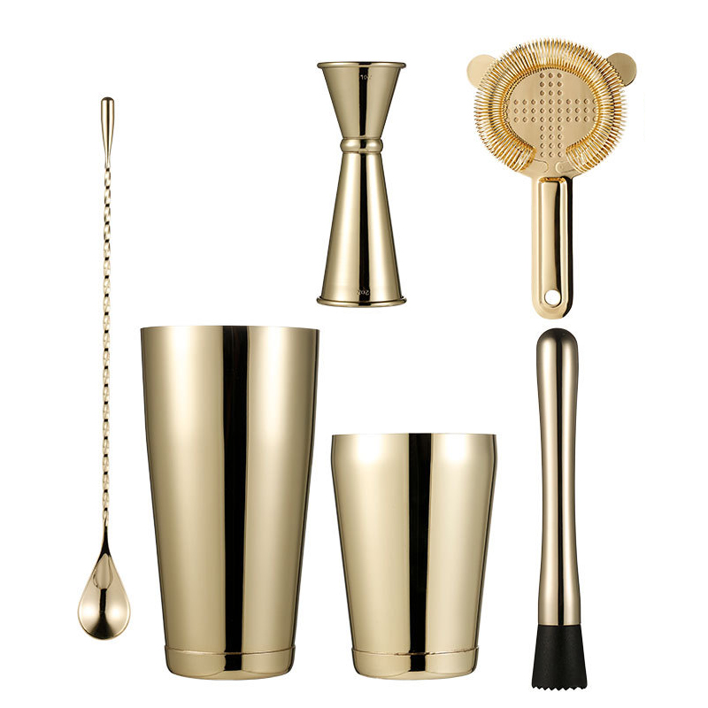 gold, set of 5pcs
