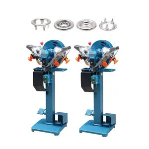 2023 New Design Automatic Snap Button Attaching Machine Metal Snap Button Making Machines For Plastic Snap Button Attaching