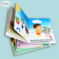 Impresión Personalizada de Alta Calidad de Fábrica, Documento PDF a Todo Color, Juego de 3 Libros de Cartón en Una Caja para Niños, Impresión de Libros de Lectura
