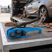 Outil de serrage manuel pour sangles en plastique et polyester