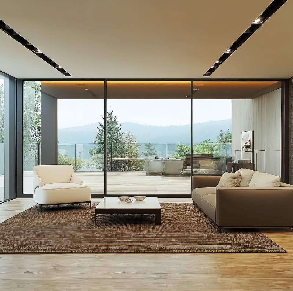 Topbright Florida Approved NFRC Slim Frame Waterproof Heat Insulation ...