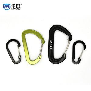 Mosquetón de Aluminio con Resorte y Logotipo Personalizado de Fábrica Ewang, Gancho para Colgar Hamacas - Product Image 2