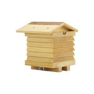 Personalizado hecho a mano al aire libre sin terminar <span class=keywords><strong>de</strong></span> pino macizo <span class=keywords><strong>de</strong></span> <span class=keywords><strong>madera</strong></span> <span class=keywords><strong>abejorro</strong></span> casa Mason colmena apicultura caja <span class=keywords><strong>de</strong></span> insectos Hotel - Product Image 2