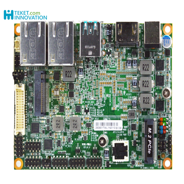 Jetway PIC-TWL1 Pico-ITX Motherboard Onboard Intel Atom N150 32GB Display Dual LAN Wide Operating Temperature Intel FTPM