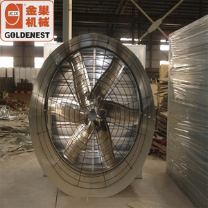 Vente flash Goldenest Ventilateur d'évacuation industriel pour l'élevage de volailles de 50 pouces, fenêtre de ventilation pour poulets de chair, poules reproductrices et poules pondeuses - Product Image 1