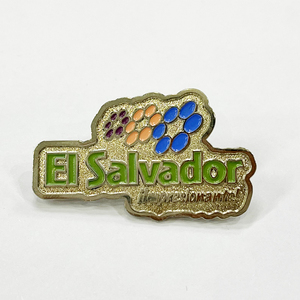 Broches personnalisées de style rétro américain en alliage de zinc émaillé dur, forme irrégulière, plaquées, pour amis et <span class=keywords><strong>famille</strong></span> - Product Image 3