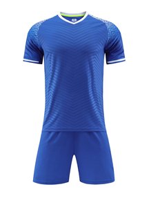 Nuovo Set uniforme da calcio maglia traspirante ad asciugatura rapida con stampa anti-umidità allenamento da competizione personalizzato squadra - Product Image 2