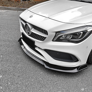 Divisor frontal de fibra de carbono para coche, labio delantero de plástico ABS para Mercedes CLA W118, C118, CLA200, CLA250, CLA45, AMG 2020, 2021, 2022, Refi - Product Image 6