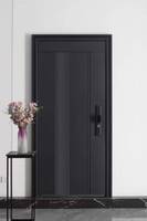 Puerta de Entrada de Seguridad de Acero para Casa, Modelo de Puerta Metálica, Puerta de Acero de Seguridad