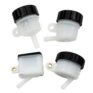 유니버설 오토바이 풋 리어 브레이크 마스터 실린더 탱크 오일 컵 플루이드 병 리저버 - Product Image 5