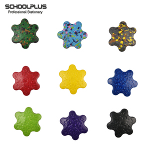 Креативный кубический пазл, детский экологически чистый восковой карандаж, конфетти, камуфляжный набор для рукоятки, Упакованные мелки - Product Image 2