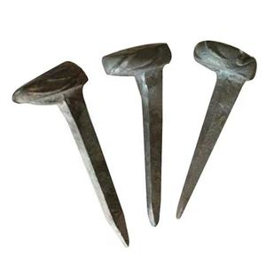 レールの固定に使用されるさまざまなサイズのAREMAUIC鍛造ドッグスパイクカットトラックスパイク - Product Image 1