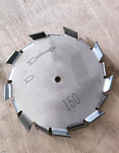 Diámetro <span class=keywords><strong>de</strong></span> la hoja <span class=keywords><strong>de</strong></span> metal 150mm Diámetro 8mm Acero inoxidable 304 Pulido IBC Tote Mixer Cowles Discos - Product Image 6