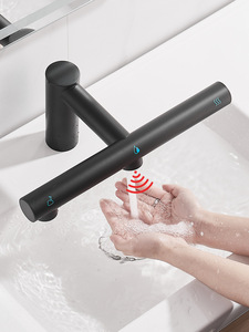 Rubinetto per Lavabo Bagno <span class=keywords><strong>con</strong></span> Dispenser Automatico di Sapone a 3 Funzioni e Asciugatura Senza Contatto, Design Moderno 2026 - Product Image 5